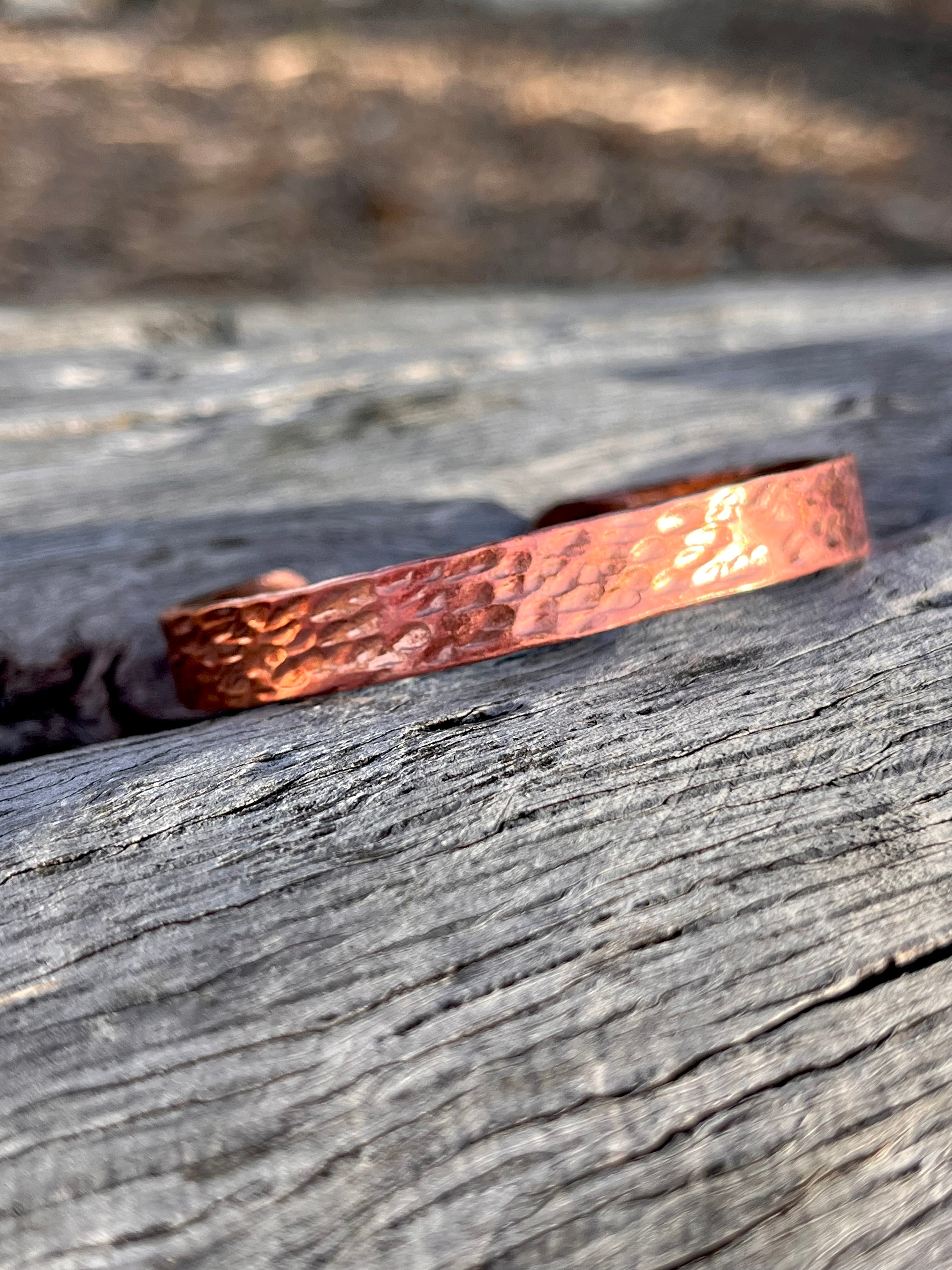 Uémbeni Hand-Hammered Bracelets