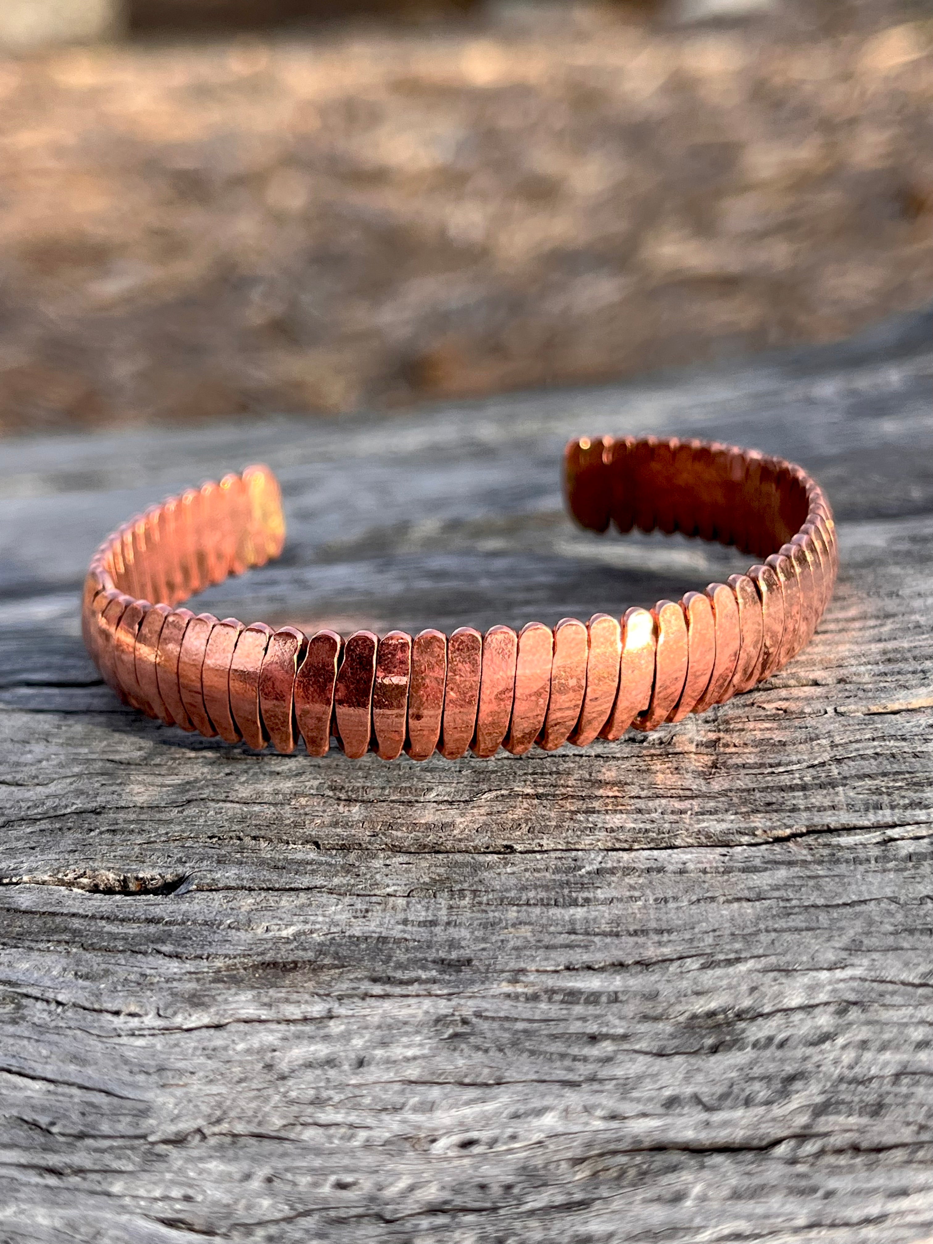 Uémbeni Hand-Hammered Bracelets