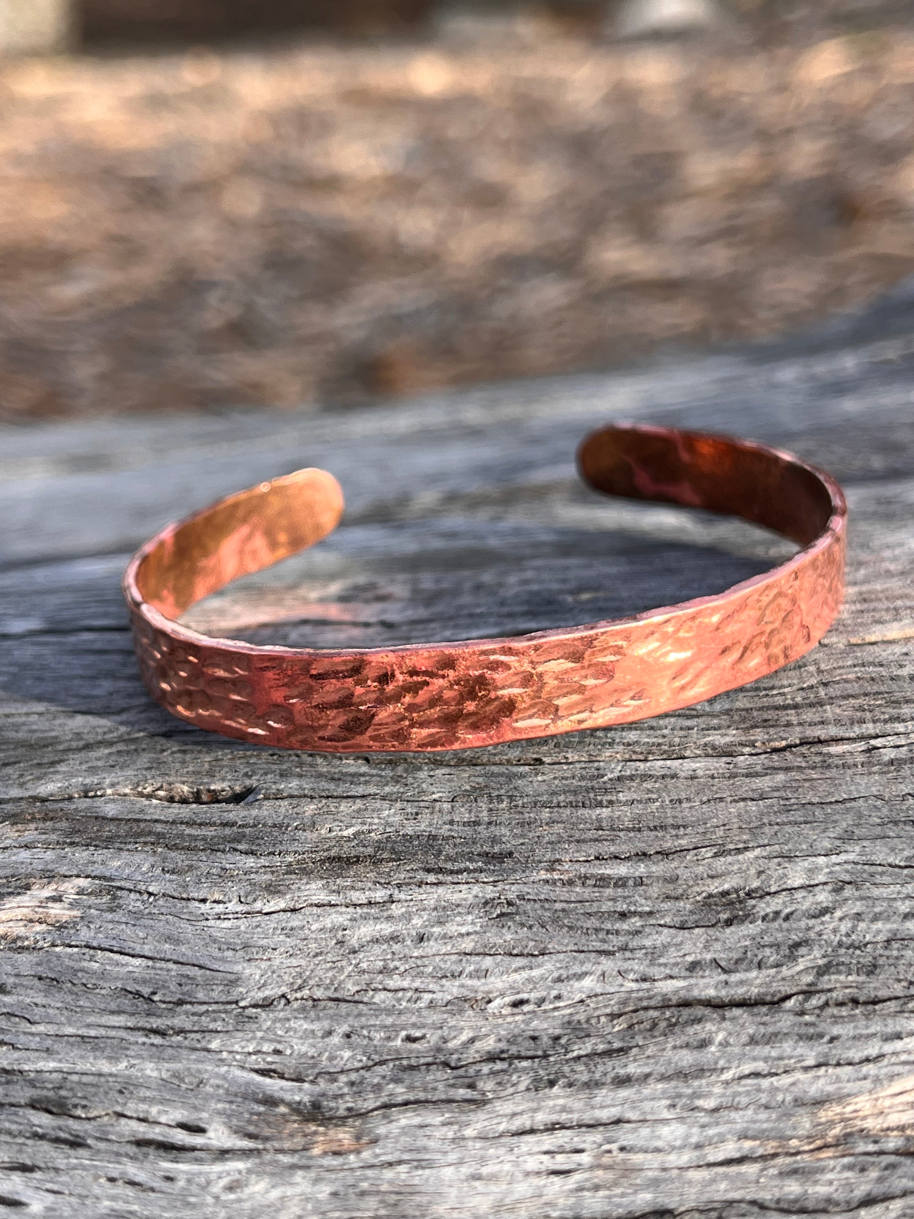 Uémbeni Hand-Hammered Bracelets